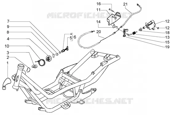 Serrures PIAGGIO PIAGGIO-SCOOTER 200 X9 Other year  X9 Evolution