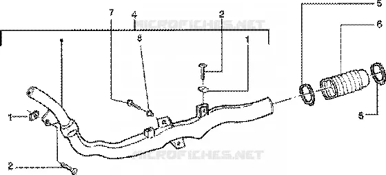 Tuyau de refroidissement ourroie-tuyau d'aspirationcourroie-tuyau d'aspiration PIAGGIO PIAGGIO-SCOOTER 125 ZIP Other year  Zip 4T
