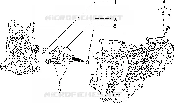 Vilebrequin PIAGGIO PIAGGIO-SCOOTER 125 ZIP Other year  Zip 4T