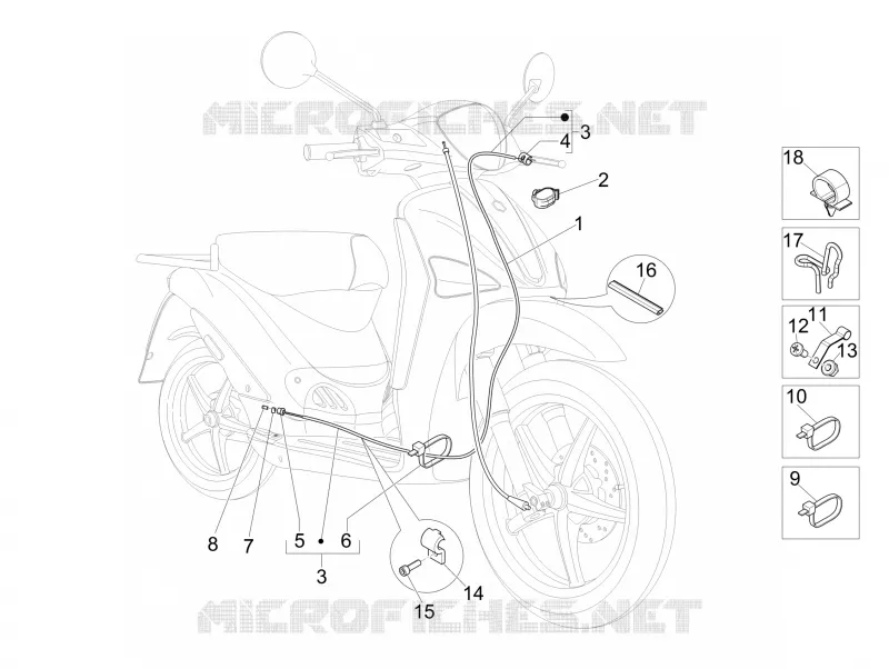 Transmissions PIAGGIO PIAGGIO-SCOOTER 125 LIBERTY 2013  Liberty 4T 2V ie PTT