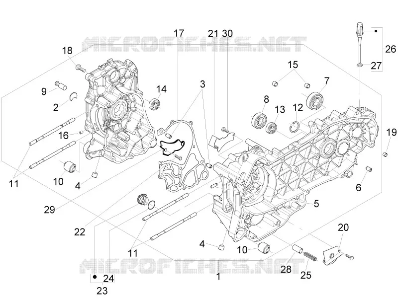 Carter PIAGGIO PIAGGIO-SCOOTER 125 LIBERTY 2014  Liberty 4T 