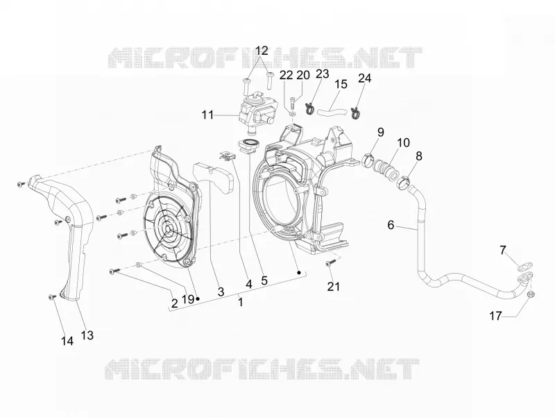 BOITE AIR SECONDAIRE PIAGGIO PIAGGIO-SCOOTER 125 LIBERTY 2015  Liberty 4T - NEXIVE 2015