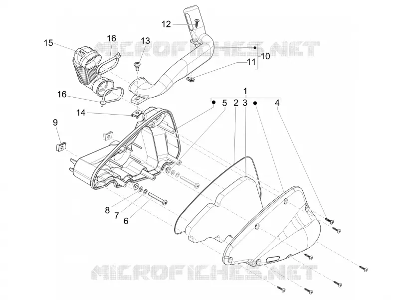 Filtre à air PIAGGIO PIAGGIO-SCOOTER 125 LIBERTY 2015  Liberty 4T - NEXIVE 2015