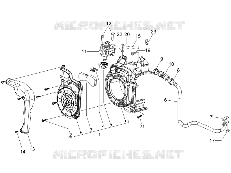 BOITE AIR SECONDAIRE PIAGGIO PIAGGIO-SCOOTER 125 LIBERTY 2006  Liberty 4T E3