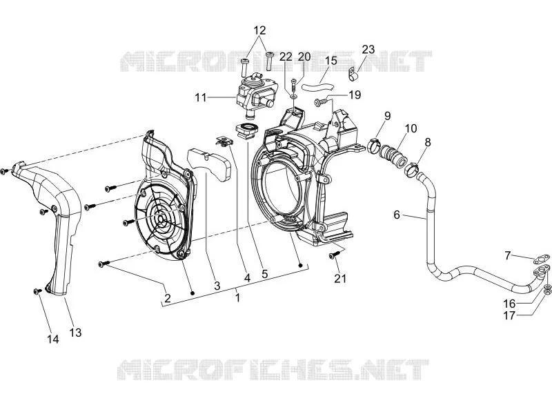 BOITE AIR SECONDAIRE PIAGGIO PIAGGIO-SCOOTER 200 LIBERTY 2006  Liberty 4T