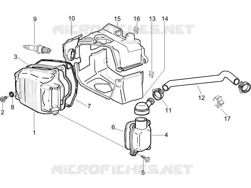 Couvercle culasse PIAGGIO PIAGGIO-SCOOTER 200 LIBERTY 2007  Liberty 4T Sport E3
