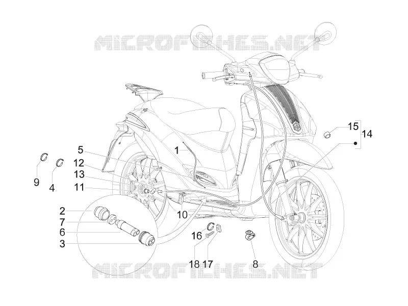 Transmissions PIAGGIO PIAGGIO-SCOOTER 50 LIBERTY 2013  Liberty 2T MOC