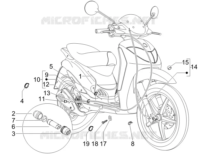 Transmissions PIAGGIO PIAGGIO-SCOOTER 50 LIBERTY 2007  Liberty 2T Sport