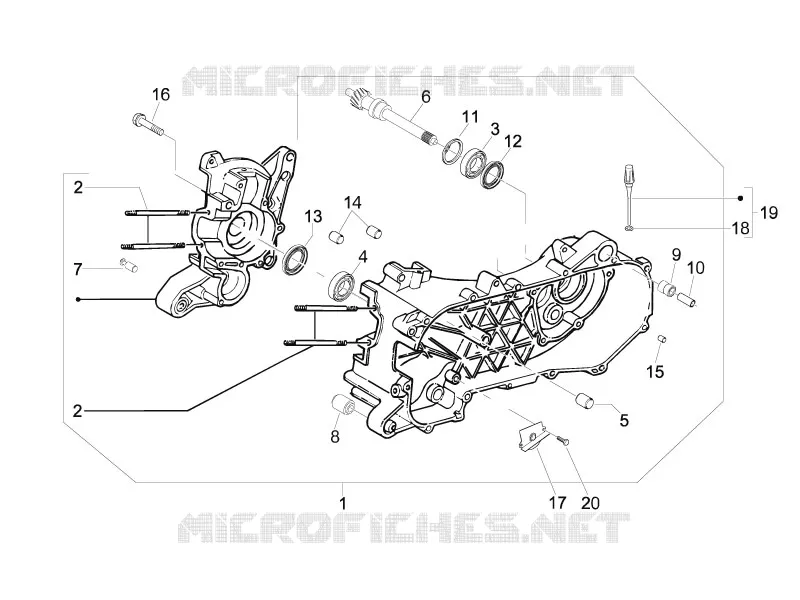 Carter PIAGGIO PIAGGIO-SCOOTER 50 LIBERTY 2016  Liberty 4T