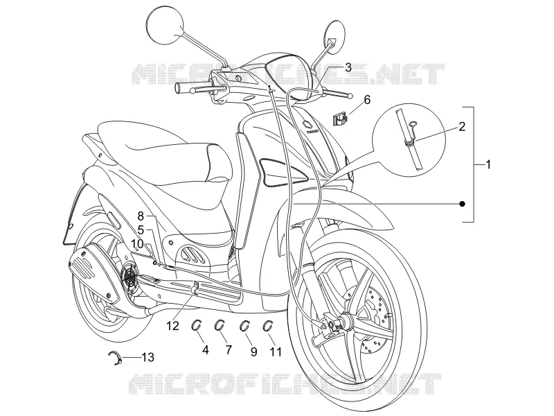 Transmissions PIAGGIO PIAGGIO-SCOOTER 50 LIBERTY 2016  Liberty 4T PTT (B-NL)