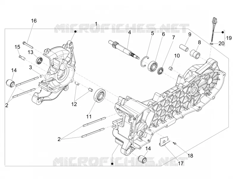 Carter PIAGGIO PIAGGIO-SCOOTER 50 LIBERTY 2015  Liberty 4T NEXIVE 2015
