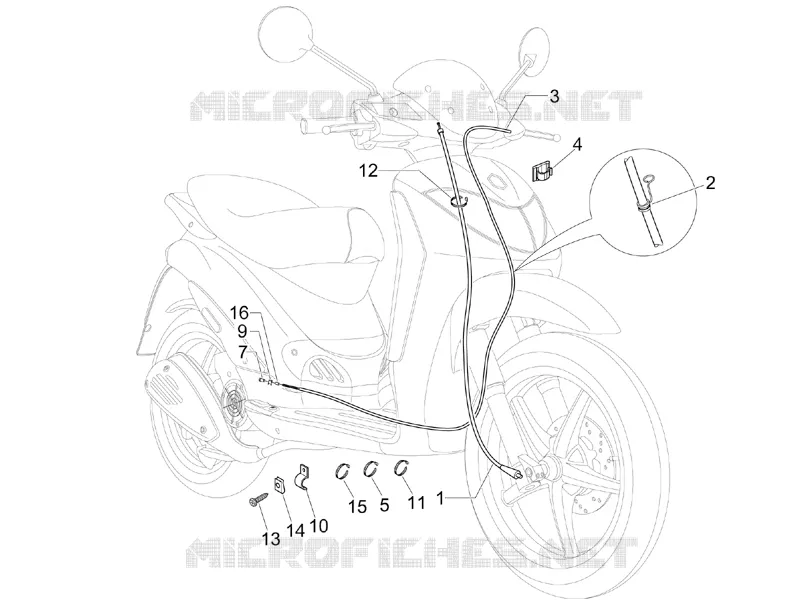 Transmissions PIAGGIO PIAGGIO-SCOOTER 50 LIBERTY 2006  Liberty 4T Sport