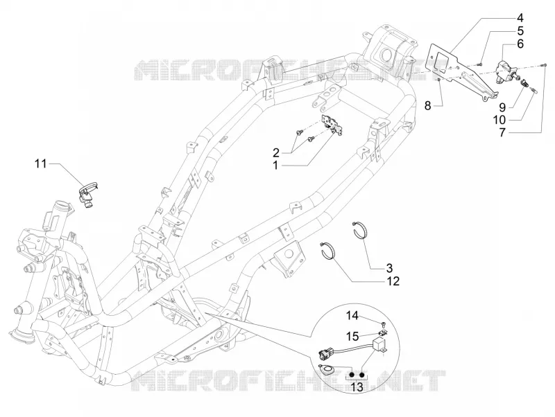 Serrures PIAGGIO PIAGGIO-SCOOTER 300 MP3 2017  MP3 ie E4 LT BUSINESS - SPORT ABS