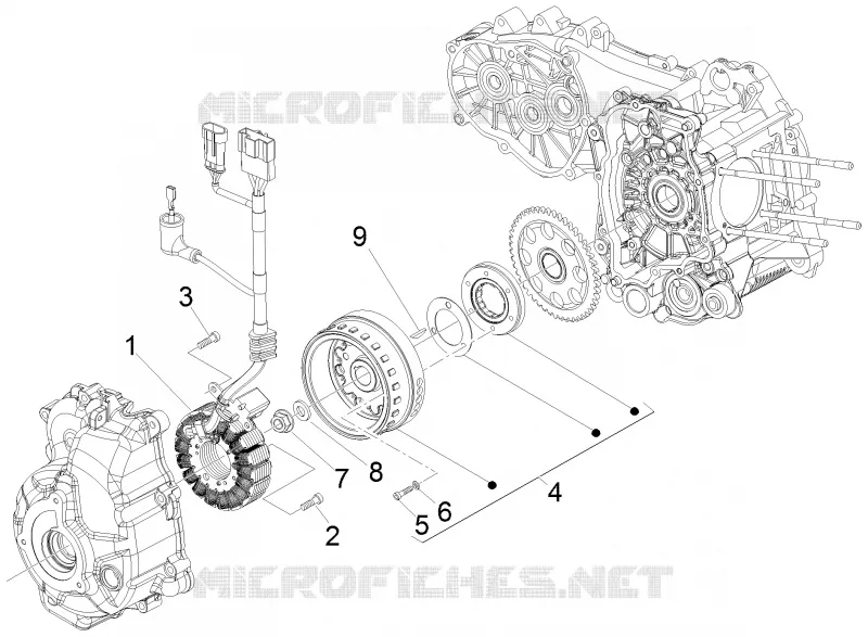 Volant magnetique PIAGGIO PIAGGIO-SCOOTER 300 MP3 2011  MP3 YOUrban ERL