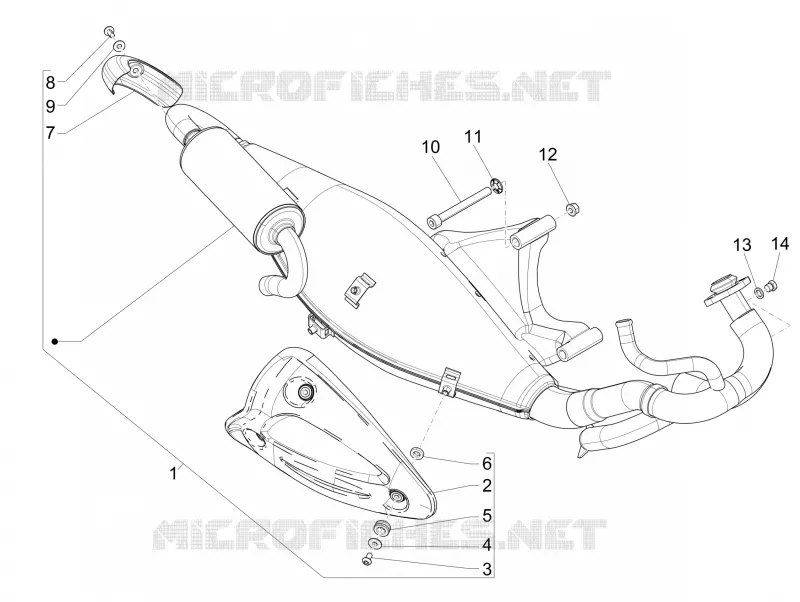 Silencieux PIAGGIO PIAGGIO-SCOOTER 50 NRG 2016  NRG Power DD