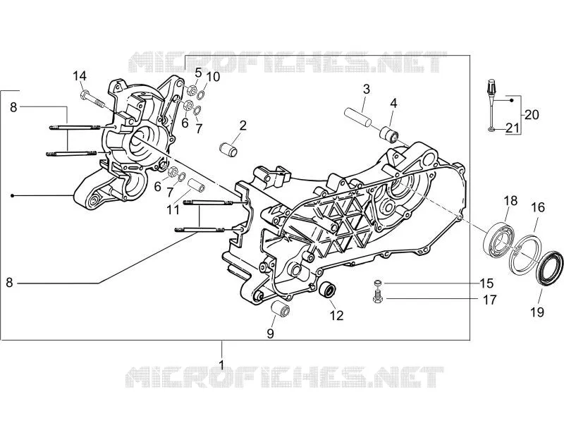 Carter PIAGGIO PIAGGIO-SCOOTER 50 NRG 2007  NRG Power DT