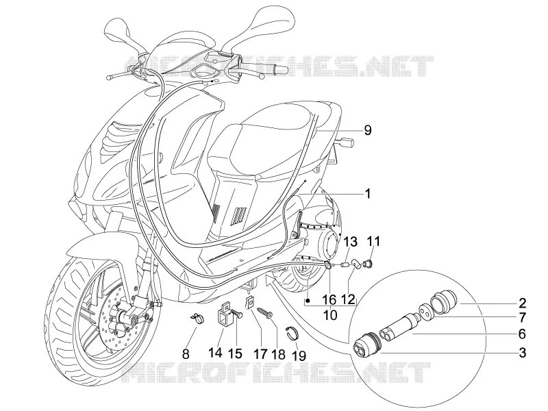 Transmissions PIAGGIO PIAGGIO-SCOOTER 50 NRG 2007  NRG Power DT Serie Speciale