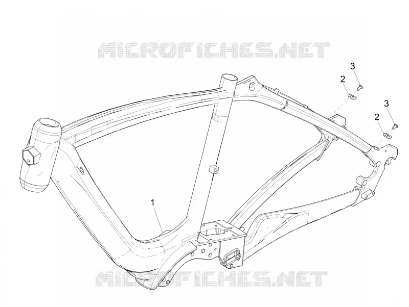 Châssis/coque PIAGGIO PIAGGIO-BICYCLE Electric WI-BIKE 2016  Wi-Bike Enel