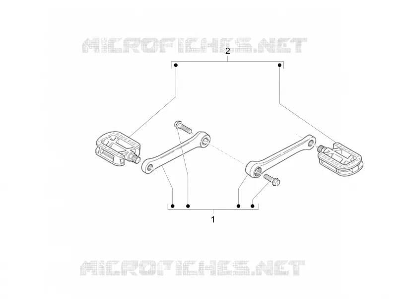 Groupe pédales - Leviers PIAGGIO PIAGGIO-BICYCLE Electric WI-BIKE 2017  Wi-Bike Enel