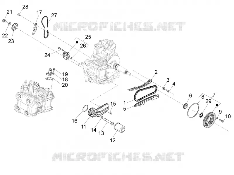 Pompe à huile PIAGGIO PIAGGIO-SCOOTER 350 X10 2013  X10 4T 4V I.E. E3