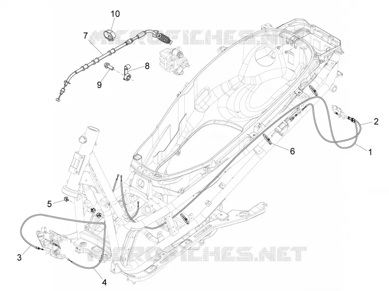 Transmissions PIAGGIO PIAGGIO-SCOOTER 500 X10 2012  X10 4T 4V I.E. E3