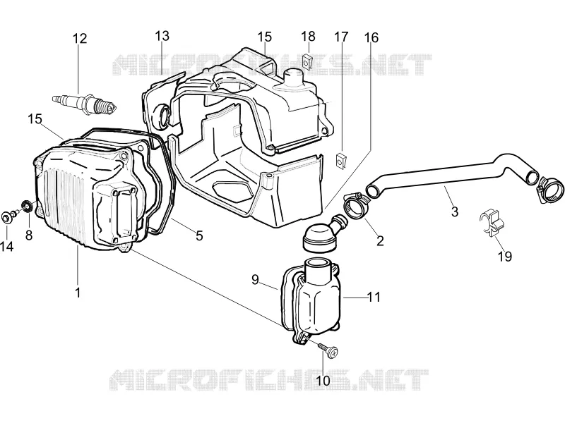 Couvercle culasse PIAGGIO PIAGGIO-SCOOTER 150 X8 2006  X8 Street Euro 2