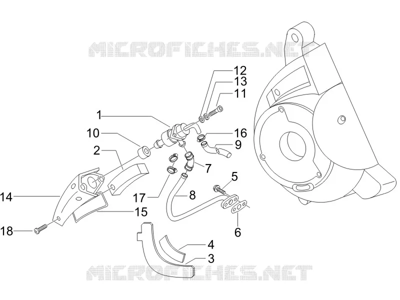 BOITE AIR SECONDAIRE PIAGGIO PIAGGIO-SCOOTER 200 X8 2007  X8