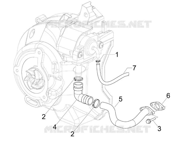 BOITE AIR SECONDAIRE PIAGGIO PIAGGIO-SCOOTER 125 X-EVO 2016  X Evo Euro 3
