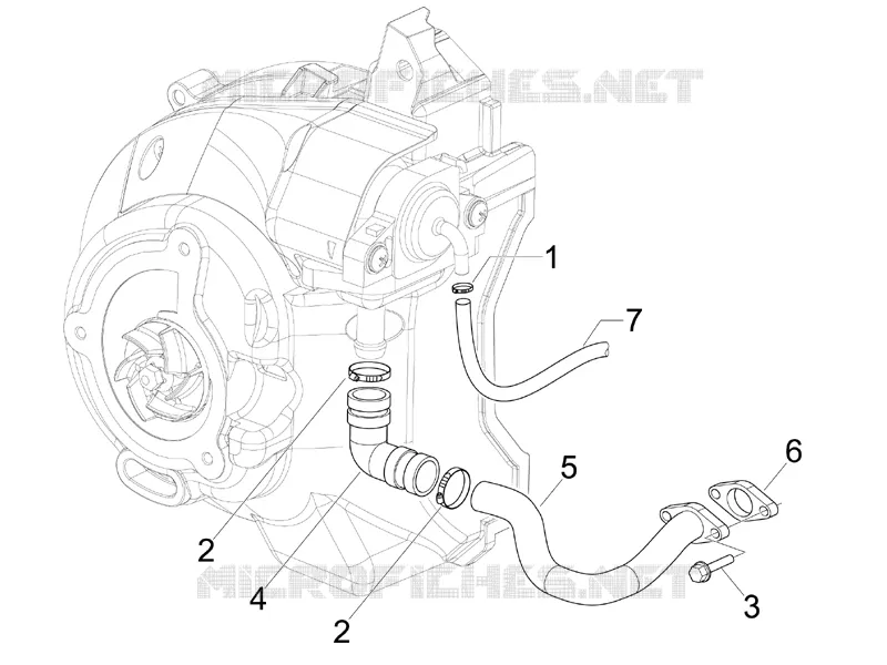 BOITE AIR SECONDAIRE PIAGGIO PIAGGIO-SCOOTER 125 X-EVO 2009  X Evo Euro 3