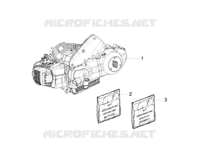 Moteur complet PIAGGIO PIAGGIO-SCOOTER 125 X-EVO 2016  X Evo Euro 3