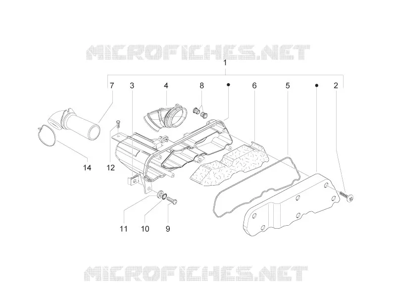 Filtre à air PIAGGIO PIAGGIO-SCOOTER 50 ZIP 2011  Zip 2T