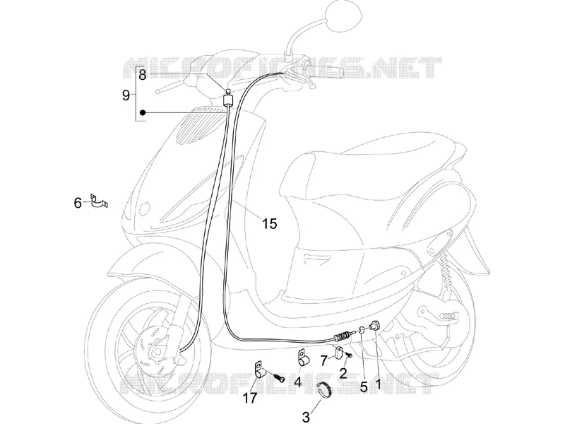 Transmissions PIAGGIO PIAGGIO-SCOOTER 50 ZIP 2011  Zip 4T