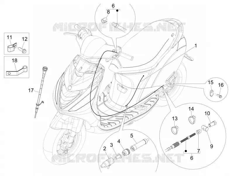 Transmissions PIAGGIO PIAGGIO-SCOOTER 50 ZIP 2009  Zip SP Euro 2