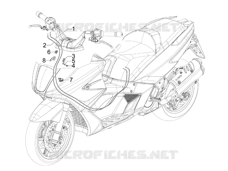 Transmissions GILERA GILERA-SCOOTER 800 GP 2009  GP Centenario