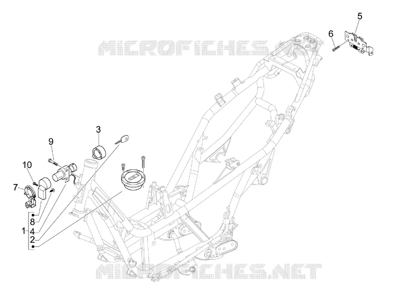 Serrures GILERA GILERA-SCOOTER 125 NEXUS 2007  Nexus E3