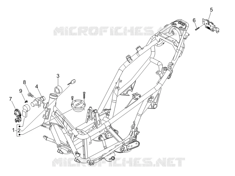 Serrures GILERA GILERA-SCOOTER 250 NEXUS 2006  Nexus E3