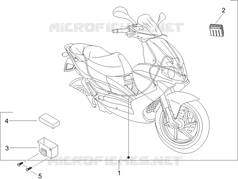 Faisceau de câbles principal GILERA GILERA-SCOOTER 125 RUNNER 2005  Runner VX 4T
