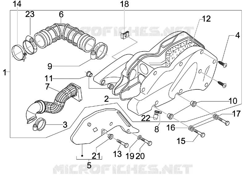 Filtre à air GILERA GILERA-SCOOTER 200 RUNNER 2006  Runner VXR 4T Race E3