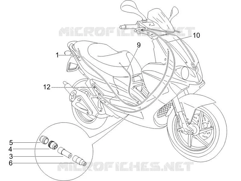 Transmissions GILERA GILERA-SCOOTER 50 RUNNER 2011  Runner Pure Jet