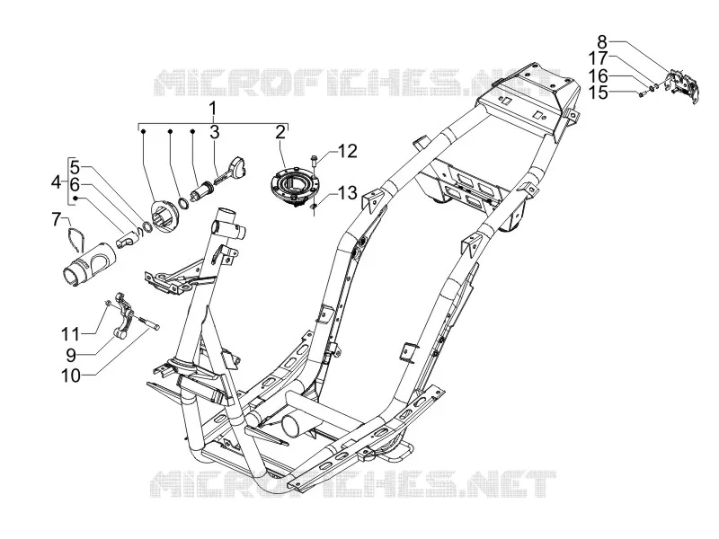 Serrures GILERA GILERA-SCOOTER 50 RUNNER 2016  Runner SP